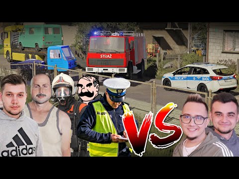 Zbychu, Fire Department, Police & Youngsters!😂BEKA😂😍☆50 Shades of Tanas ☆ Next Door ✔🚜🌾🎉