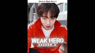 Sieun Behind the Scenes | Weak Hero 3 💀🔥 #WeakHeroClass #Kdrama #Shorts