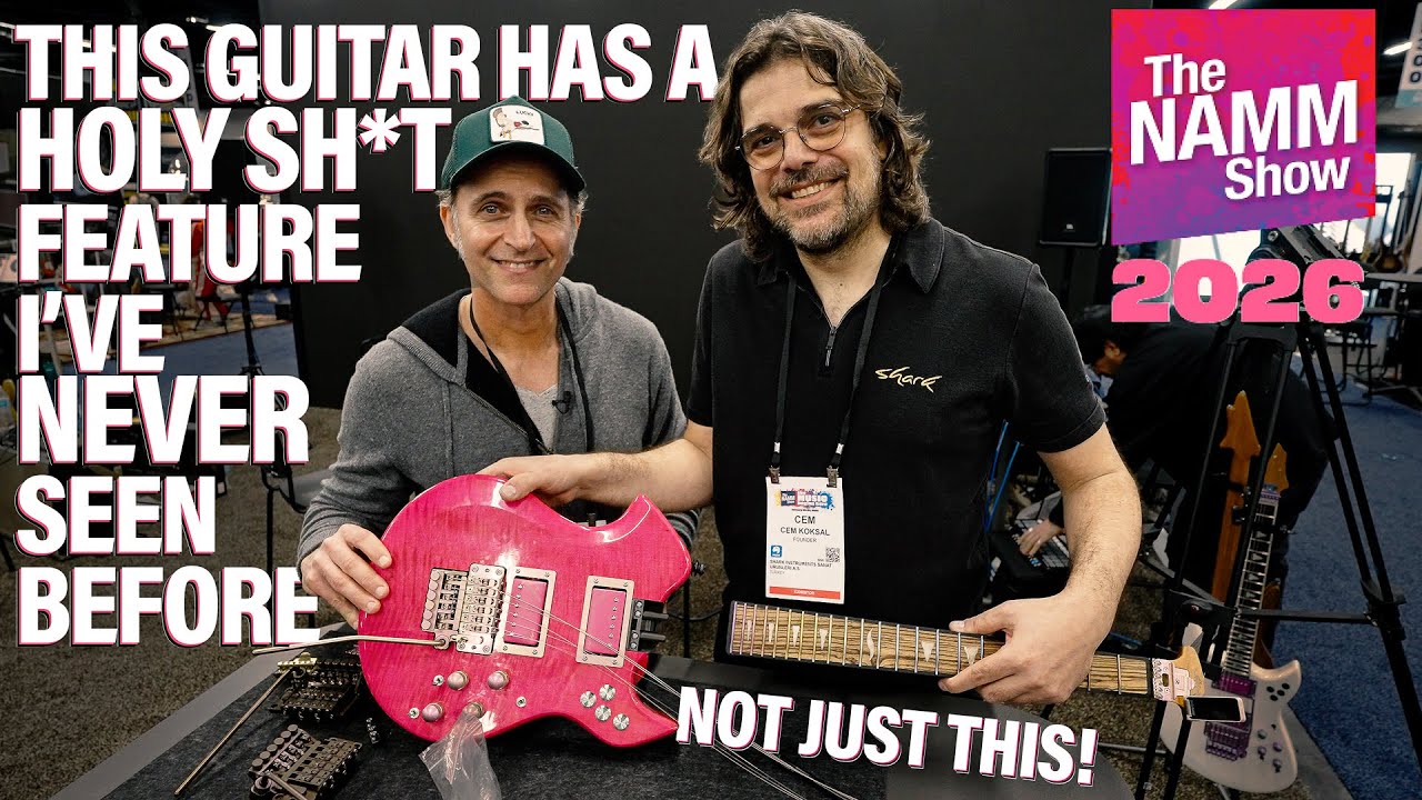 NAMM 2026 - Shark Guitars