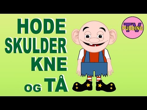 Hode, skulder, kne og tå - med mer | Barnesanger på norsk