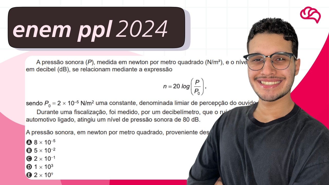 Resolução em Vídeo — Questão 152 ENEM 2024 PPL