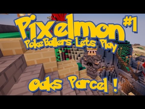Pixelmon Server Minecraft Pokemon Mod Pokeballers Lets Play! Ep 1 - Oak's Parcel!