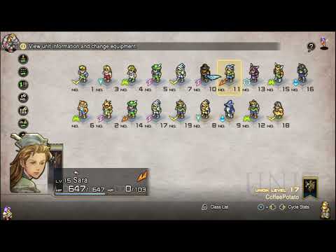 The Beginner's Guide to Tactics Ogre Reborn (2023 Version) [Part 1- Basics]