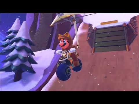Mario Kart 8 Deluxe - Tour's Merry Mountain - Diddy Kong Racing's Frosty Village Music