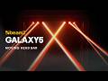 Video: beamZ Galaxy5 Barra con 5 Cabezas Móviles Led