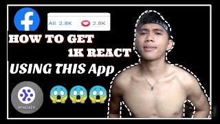 HOW TO GAIN 1K REACT IN FACEBOOK IN JUST 1 DAY |Erwin Vlog|