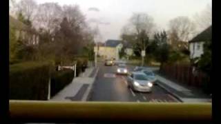 preview picture of video 'London Bus Route 213 (Coombe Girls School, New Malden Station) - November 2009'