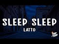 Latto Sleep Sleep Lyrics