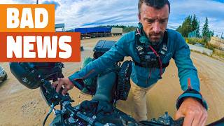 My motorcycle has a serious problem. (400km to nearest town) 🇺🇸 | Ep 28