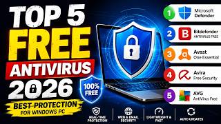 I 5 migliori antivirus GRATUITI per PC Windows nel 2026 🛡️ La migliore protezion