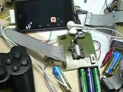 joystick prototype for iPod Touch Demo (2012-12-12)