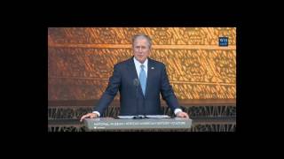 George W Bush Speaks At opening Of African American Museum of History FULL Speech