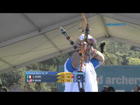 Sergio Pagni v Reo Wilde – compound men's semifinal | Istanbul 2011 Archery World Cup Final