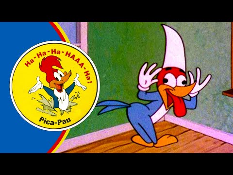 Pica-Pau é o Palhaço da Turma | 2.5 Horas de Episódios Antigos | Pica-Pau em Português