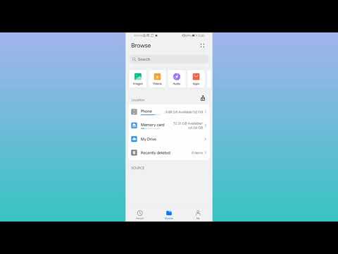 Huawei's new file manager app