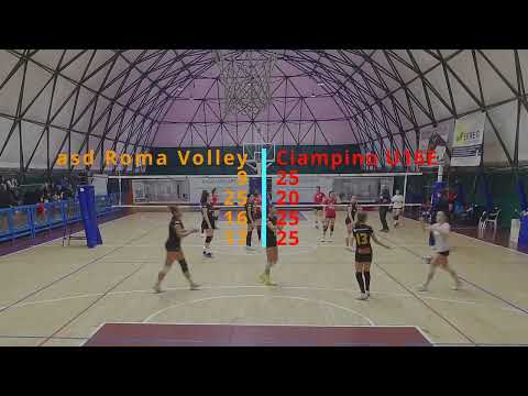 asd Roma Volley Vs Ciampino U16E tit Quarti ritorno