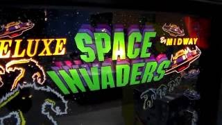 Space Invaders Deluxe Arcade Game - Cool Dedicated original 1980 Classic!