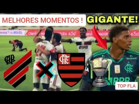 ATLÉTICO-PR 0 x 1 FLAMENGO | HUGO PAREDÃO | MELHORES MOMENTOS | OITAVAS DE FINAL DA COPA DO 2020