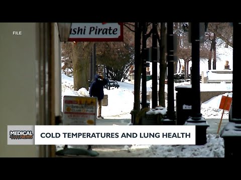 Cold temperatures and lung health