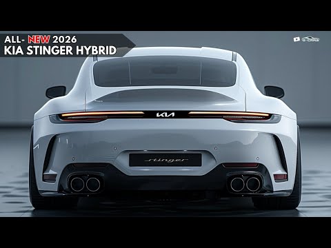 New 2026 KIA Stinger Hybrid Unveiled - Will the 2026 KIA Stinger Have a Hybrid or EV Version ?