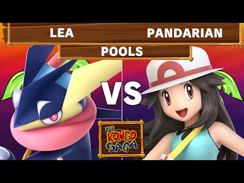 2GG Kongo Saga - Lea (Greninja) VS Pandarian (Pokemon Trainer) Pools - Smash Ultimate