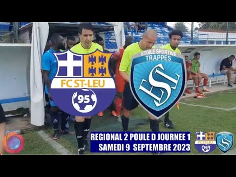 SAMEDI 9 SEPTEMBRE SENIORS R2 FC ST LEU 95 - ES TRAPPES LE MATCH