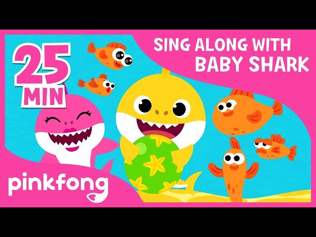 Adventure Sharks and more | Sing Along with Baby Shark | Compilation | Pinkfong! Songs for Children