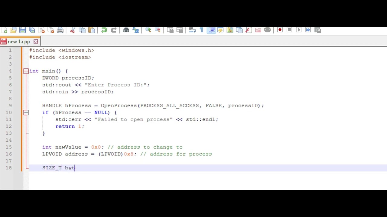How to use Write Process Memory in CPP