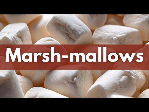 Learn How to Pronounce 'Marshmallow'! Correctly (Confectionery Items Pronunciation)