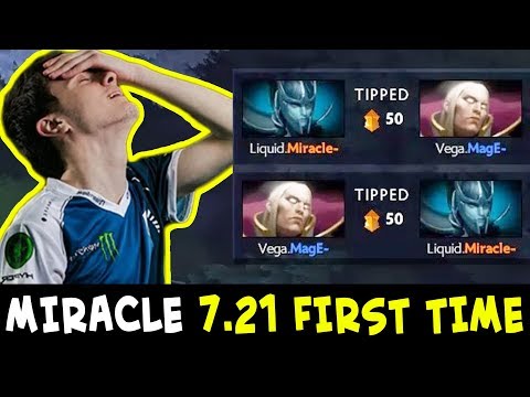 Miracle in 7.21 FIRST GAME — they said Juggernaut is NERFED?