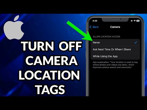 How To Turn Off Camera Location On iPhone