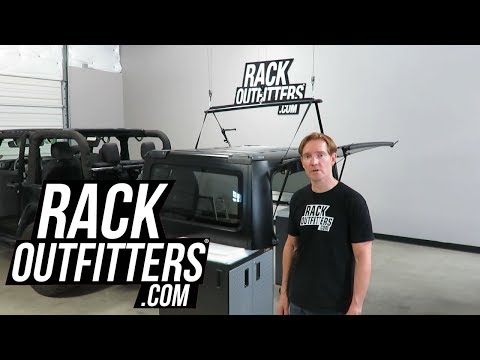 Rhino-Rack Backbone System for Jeep Wrangler JK 2 Door HardTop