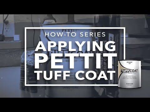 Pettit Paint - How-To apply Pettit Tuff Coat Rubberized Non-Skid Coating