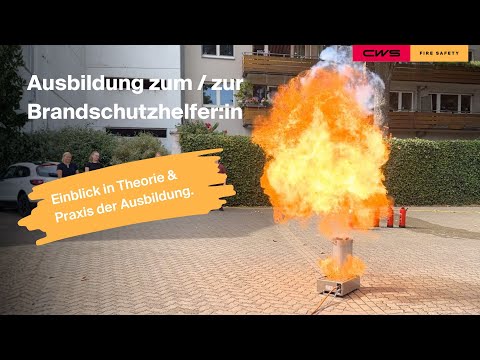 Brandschutzhelfer:innen-Ausbildung | CWS Fire Safety