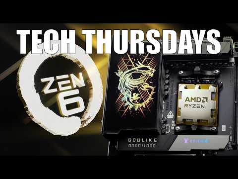Tech Thursdays #145 | Upcoming CPUs, APUs, motherboards | Games in March