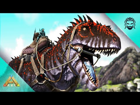 Taming My First Carcharodontosaurus! - ARK Survival Evolved [E139]