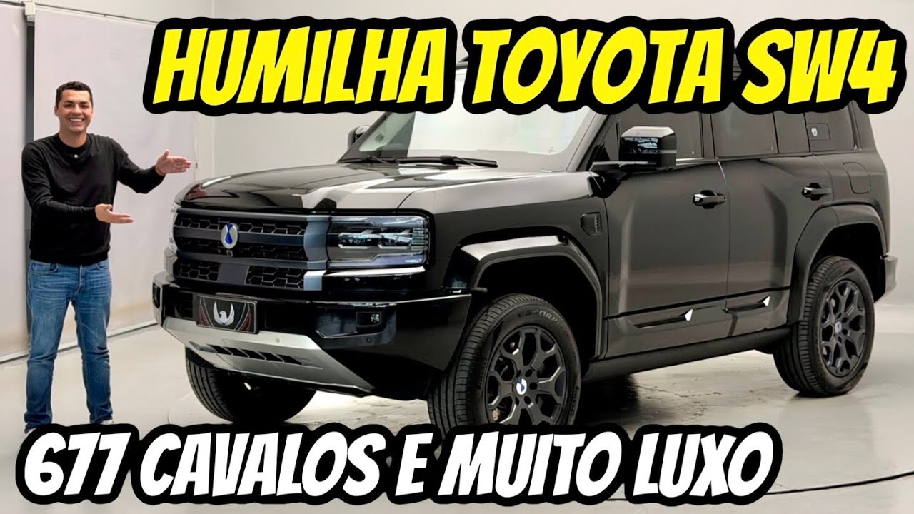 AVALIAÇÃO DENZA B5 - MAIS BARATO que TOYOTA SW4 e MUITO MELHOR!