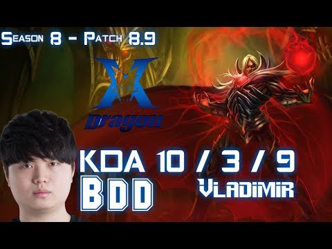KZ BDD VLADIMIR vs KARMA Mid - Patch 8.9 KR Ranked