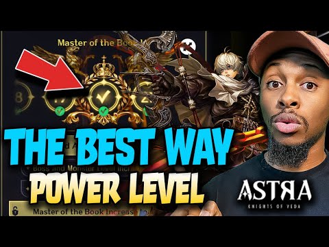 Don't Make This MISTAKE! in Astra: Knights of Veda Power Progress Fast THIS WAY!