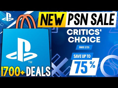 MASSIVE NEW PSN SALE LIVE NOW! PSN Critics' Choice Sale 2026  - 1700+ Deals (NEW PlayStation Deals)