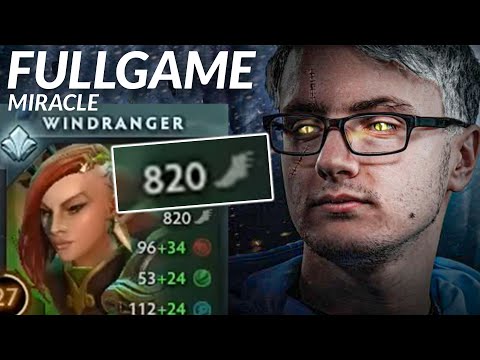 Miracle- Full Match Windranger - Super Fast Movement Speed Build