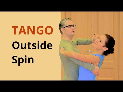 How to Dance Tango - Outside Spin