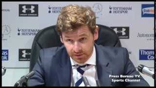 Andre Villas-Boas reaction to Tottenham vs Everton