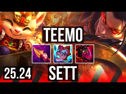 TEEMO vs SETT (TOP) | EUW Master | 25.24