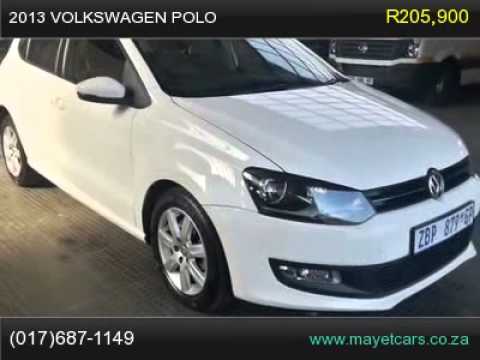 2013 VOLKSWAGEN POLO 1.2 TDI BLUEMOTION