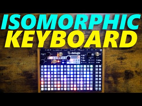 The Synthstrom Deluge Isomorphic Keyboard is Awesome!