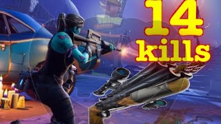 Fortnite『ソロで14キル決めたったわ！オラァ！』
