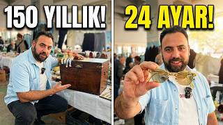BİT PAZARINDA 24 AYAR ALTIN RAYBAN GÖZLÜK BULDUM #353