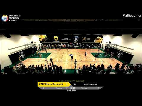 LIVE 🏀 TF U18 CSU Stiinta Bucuresti vs CSO Voluntari