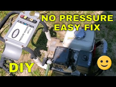 SIMPSON 3400 PSI PRESSURE WASHER WITH HONDA GX200 ENGINE HAS NO PRESSURE EASY DIY